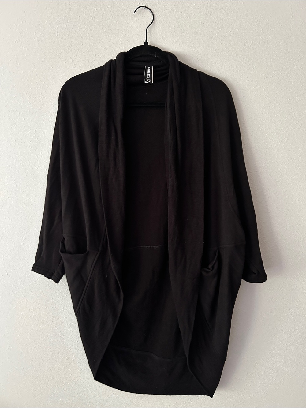 Athleta Black Open-Front Women's Cardigan Sweater